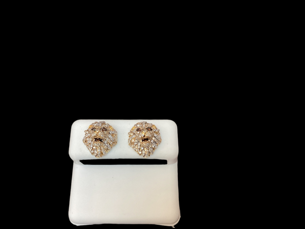 Jordan Jewelers 10 kt Gold Earrings Natural Diamonds 0.67 Ctw