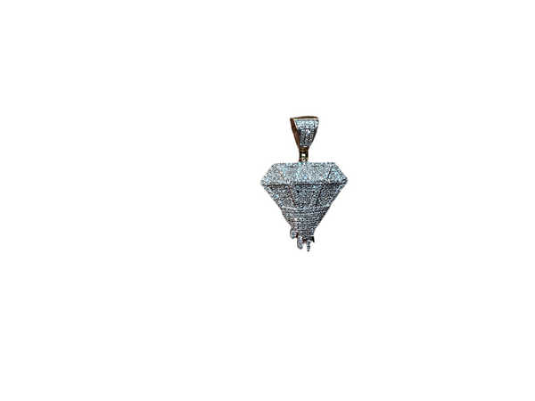 Jordan Jewelers 10kt gold Natural diamond charm 0.497 Ctw