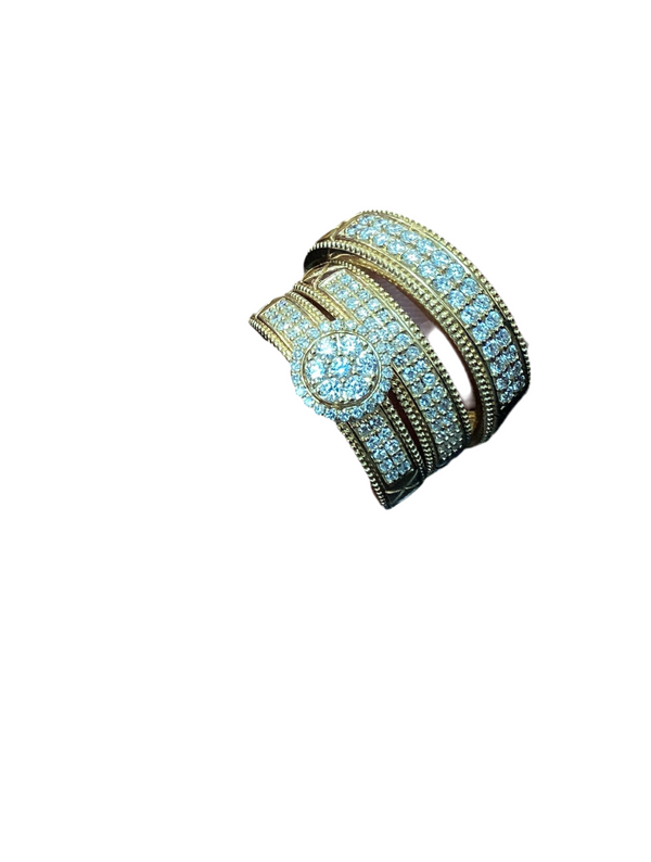 Jordan Jewelers 10 kt gold Natural diamond Ring 0.58 Ctw