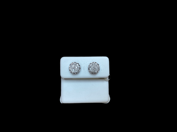 Jordan Jewelers 10 kt Gold Earrings Natural Diamonds 0.25 Ctw