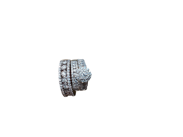 Jordan Jewelers 10 kt gold Natural diamond Ring 2.85 Ctw