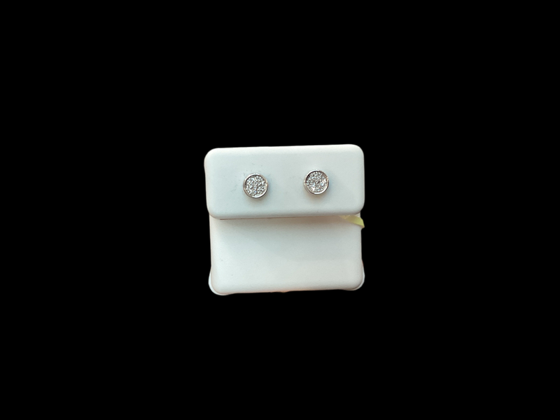Jordan Jewelers 10 kt Gold Earrings Natural Diamonds 0.06 Ctw
