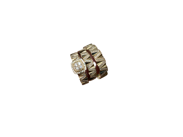 Jordan Jewelers 10 kt gold Natural diamond Ring 0.47 Ctw