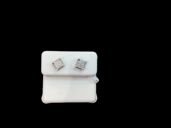 Jordan Jewelers 10 kt Gold Earrings Natural Diamonds 0.25 Ctw