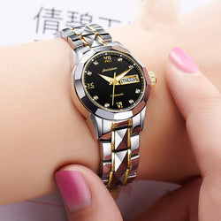 Tungsten steel luminous waterproof watch