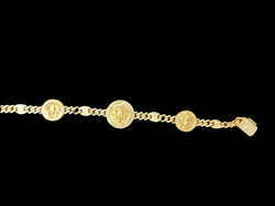 Jordan Jewelers 10kt gold Natural diamond bracelet 5.21 Ctw