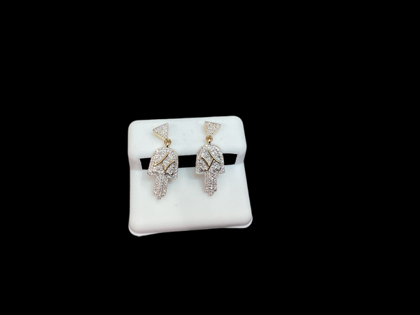 Jordan Jewelers 14 kt Gold Earrings Natural Diamonds 0.52 Ctw