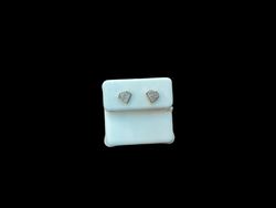 Jordan Jewelers 10 kt Gold Earrings Natural Diamonds 0.09 Ctw