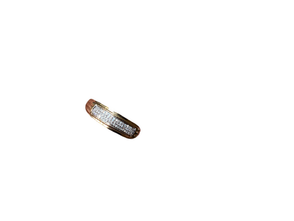 Jordan Jewelers 10 kt gold Natural diamond Ring 0.12 Ctw