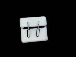 Jordan Jewelers 14 kt Gold Earrings Natural Diamonds 0.12 Ctw