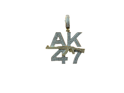 Jordan Jewelers 10 kt gold Natural diamond Charm 0.48  Ctw