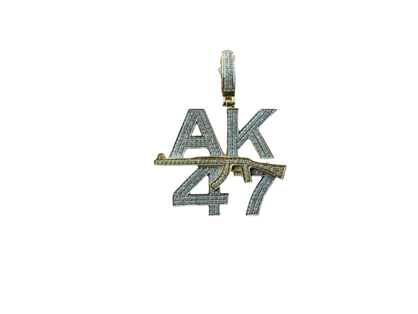 Jordan Jewelers 10 kt gold Natural diamond Charm 0.48  Ctw
