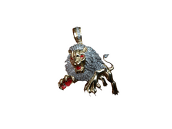 Jordan Jewelers 10kt gold Natural diamond charm 0.50 Ctw