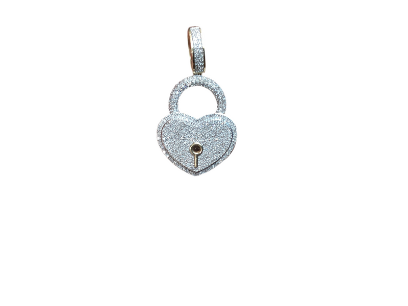 Jordan Jewelers 10kt gold Natural diamond charm 0.75 Ctw