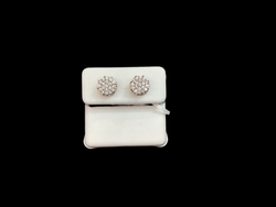 Jordan Jewelers 10 kt Gold Earrings Natural Diamonds 0.33 Ctw