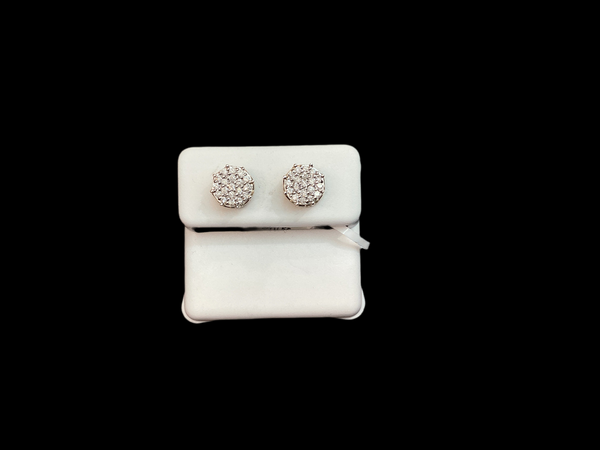 Jordan Jewelers 10 kt Gold Earrings Natural Diamonds 0.33 Ctw