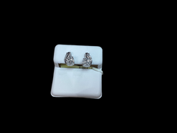 Jordan Jewelers 10 kt Gold Earrings Natural Diamonds 0.23 Ctw