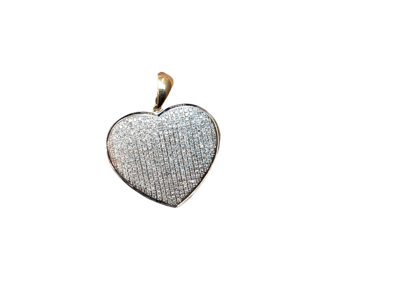 Jordan Jewelers 10kt gold Natural diamond charm 0.80 Ctw