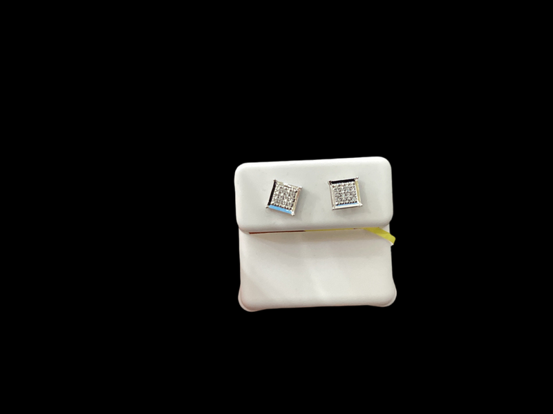 Jordan Jewelers 10 kt Gold Earrings Natural Diamonds 0.10 Ctw