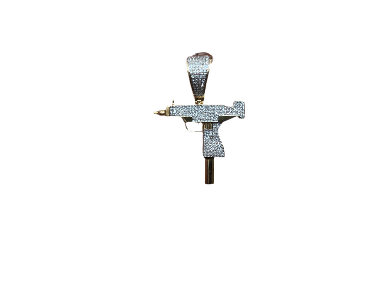 Jordan Jewelers 10kt gold Natural diamond charm 0.50 Ctw
