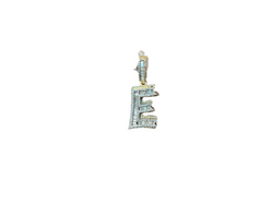 Jordan Jewelers Natural Initial Charm 10 Kt Gold Diamonds 0.60 Ctw
