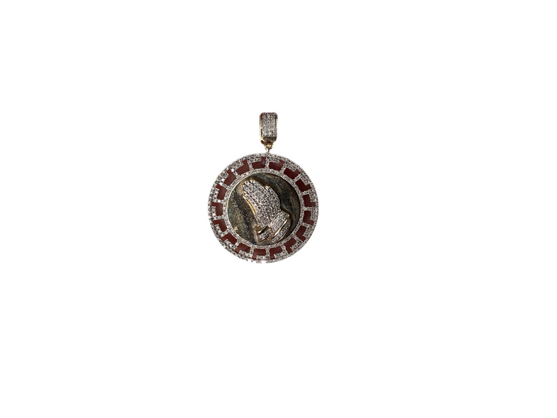 Jordan Jewelers 10kt gold Natural diamond charm 0.50 Ctw