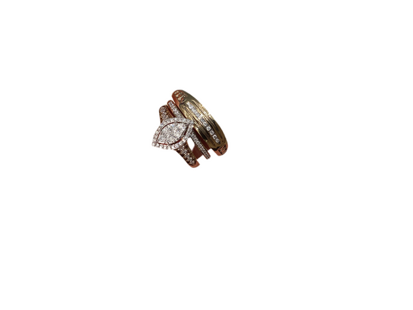 Jordan Jewelers 10 kt gold Natural diamond Ring 0.33 Ctw