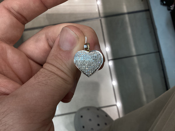 Jordan Jewelers 10kt gold Natural diamond charm 0.33 Ctw