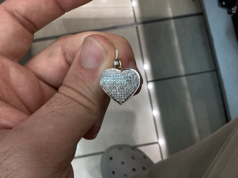 Jordan Jewelers 10kt gold Natural diamond charm 0.33 Ctw