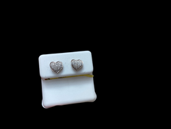 Jordan Jewelers 10 kt Gold Earrings Natural Diamonds 0.25 Ctw