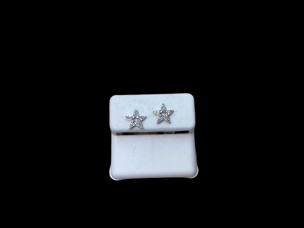 Jordan Jewelers 10 kt Gold Earrings Natural Diamonds 0.10 Ctw