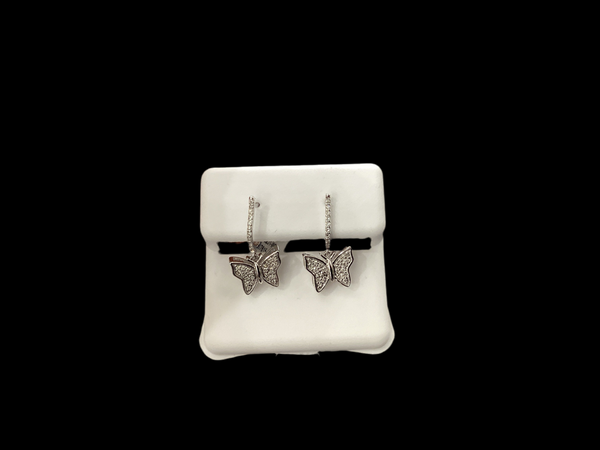 Jordan Jewelers 10 kt Gold Earrings Natural Diamonds 0.18 Ctw