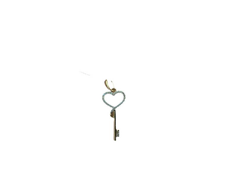 Jordan Jewelers 10 kt gold Natural diamond Charm 0.10 Ctw