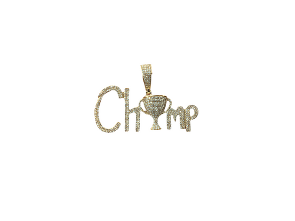 Jordan Jewelers 10 kt gold Natural diamond Charm 0.90  Ctw