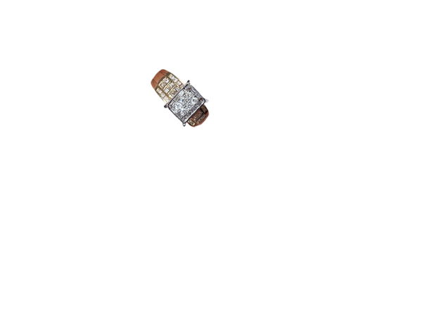 Jordan Jewelers 10 kt gold Natural diamond Ring 0.88 Ctw