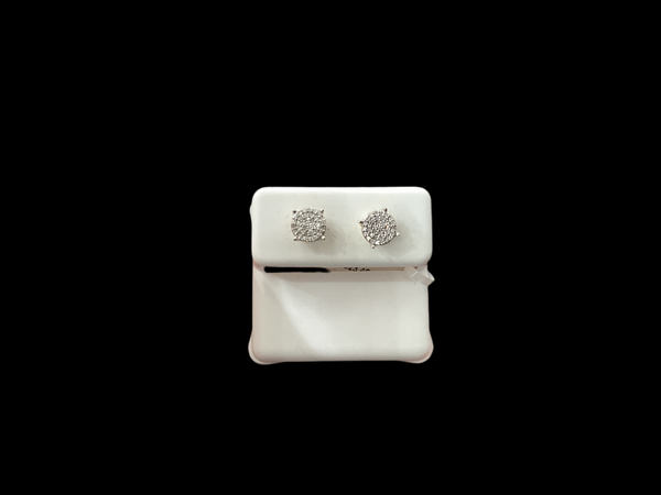 Jordan Jewelers 10 kt Gold Earrings Natural Diamonds 0.15 Ctw