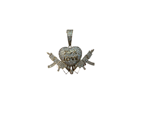Jordan Jewelers 10kt gold Natural diamond charm 2.95 Ctw