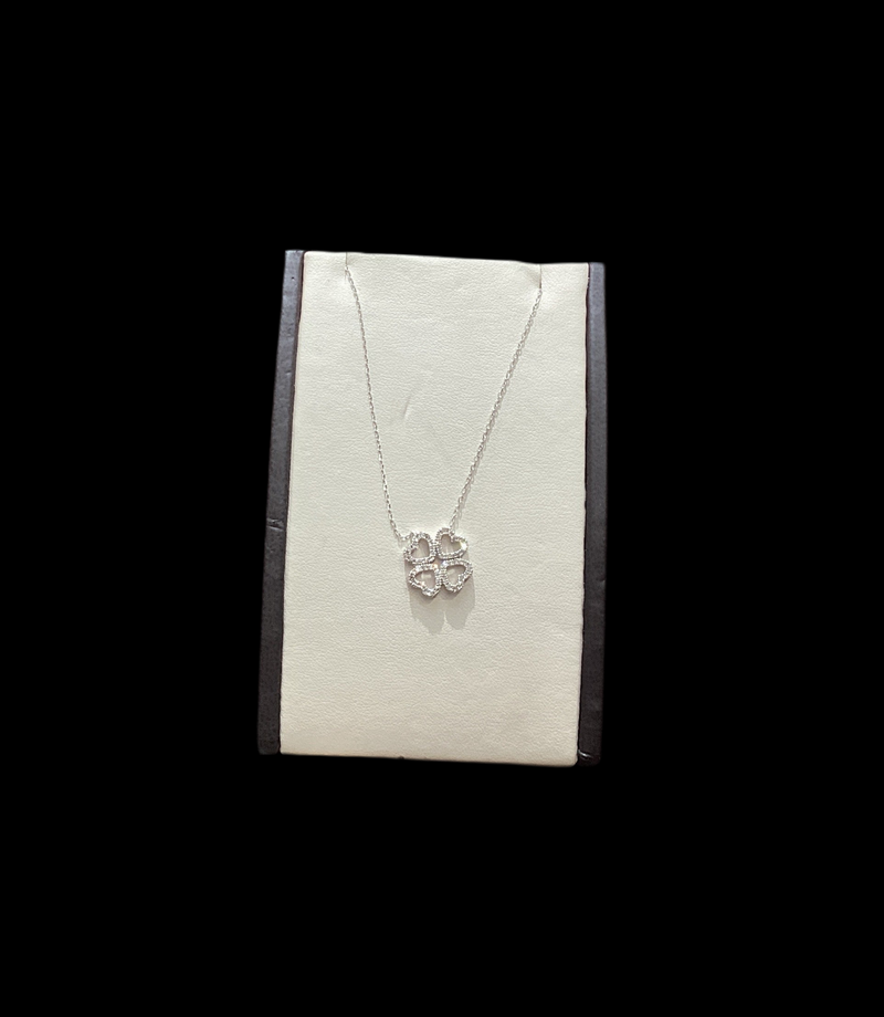 Jordan Jewelers 10 kt gold Natural diamond necklace 0.30 Ctw