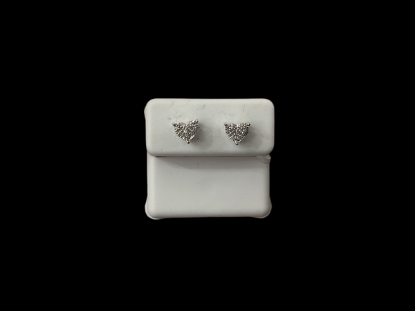 Jordan Jewelers 10 kt Gold Earrings Natural Diamonds 0.11 Ctw