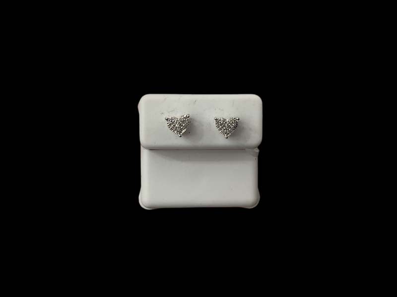 Jordan Jewelers 10 kt Gold Earrings Natural Diamonds 0.11 Ctw