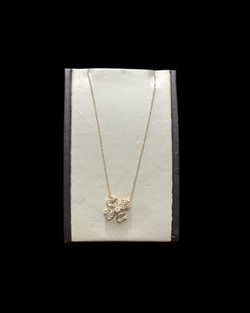 Jordan Jewelers 10 kt gold Natural diamond necklace 0.5 Ctw