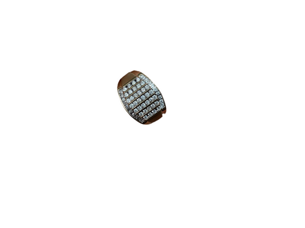 Jordan Jewelers 10 kt gold Natural diamond Ring 0.75 Ctw