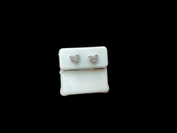 Jordan Jewelers 10 kt Gold Earrings Natural Diamonds 0.11 Ctw