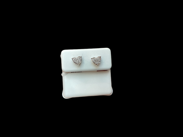 Jordan Jewelers 10 kt Gold Earrings Natural Diamonds 0.11 Ctw