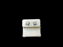 Jordan Jewelers 10 kt Gold Earrings Natural Diamonds 0.05 Ctw