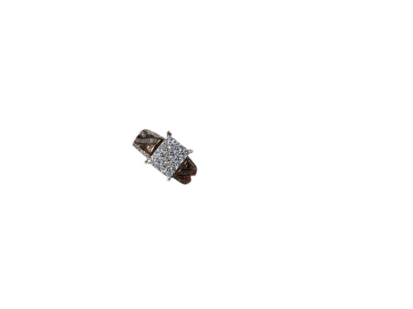 Jordan Jewelers 10 kt gold Natural diamond Ring 0.71 Ctw