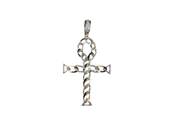 Jordan Jewelers 10kt gold Natural diamond charm 0.45 Ctw