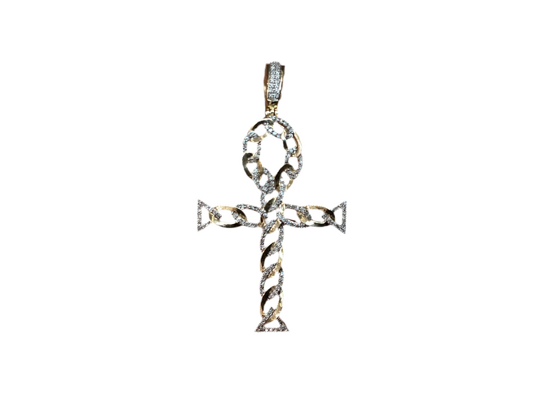 Jordan Jewelers 10kt gold Natural diamond charm 0.45 Ctw