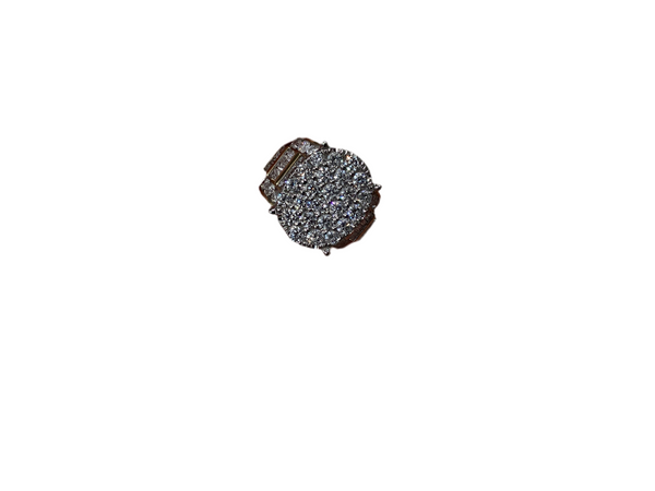 Jordan Jewelers 10 kt gold Natural diamond Ring 4.00 Ctw