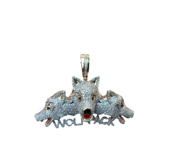 Jordan Jewelers 10kt gold Natural diamond charm 1.25 Ctw